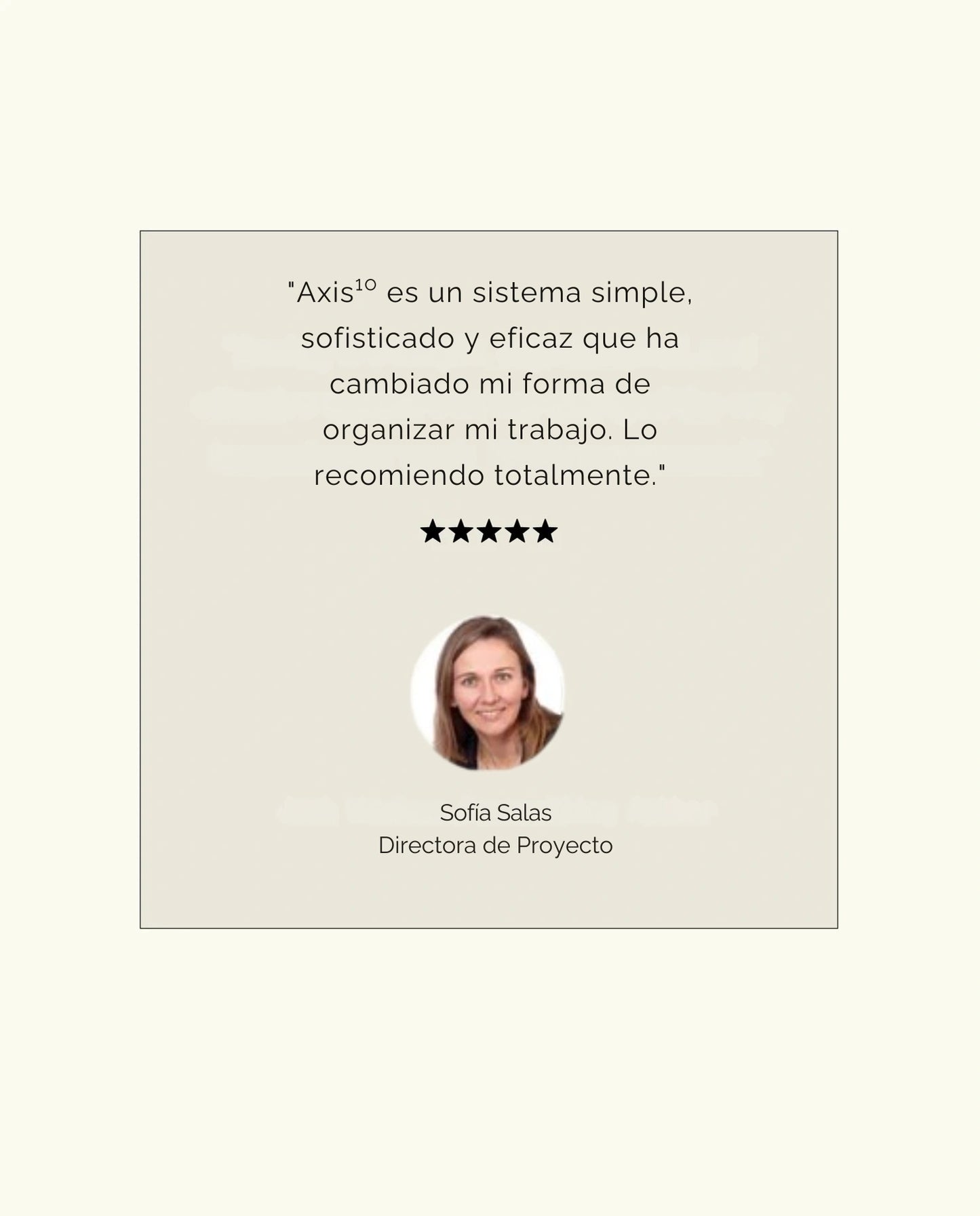 Axis¹⁰ Organiza tu Día