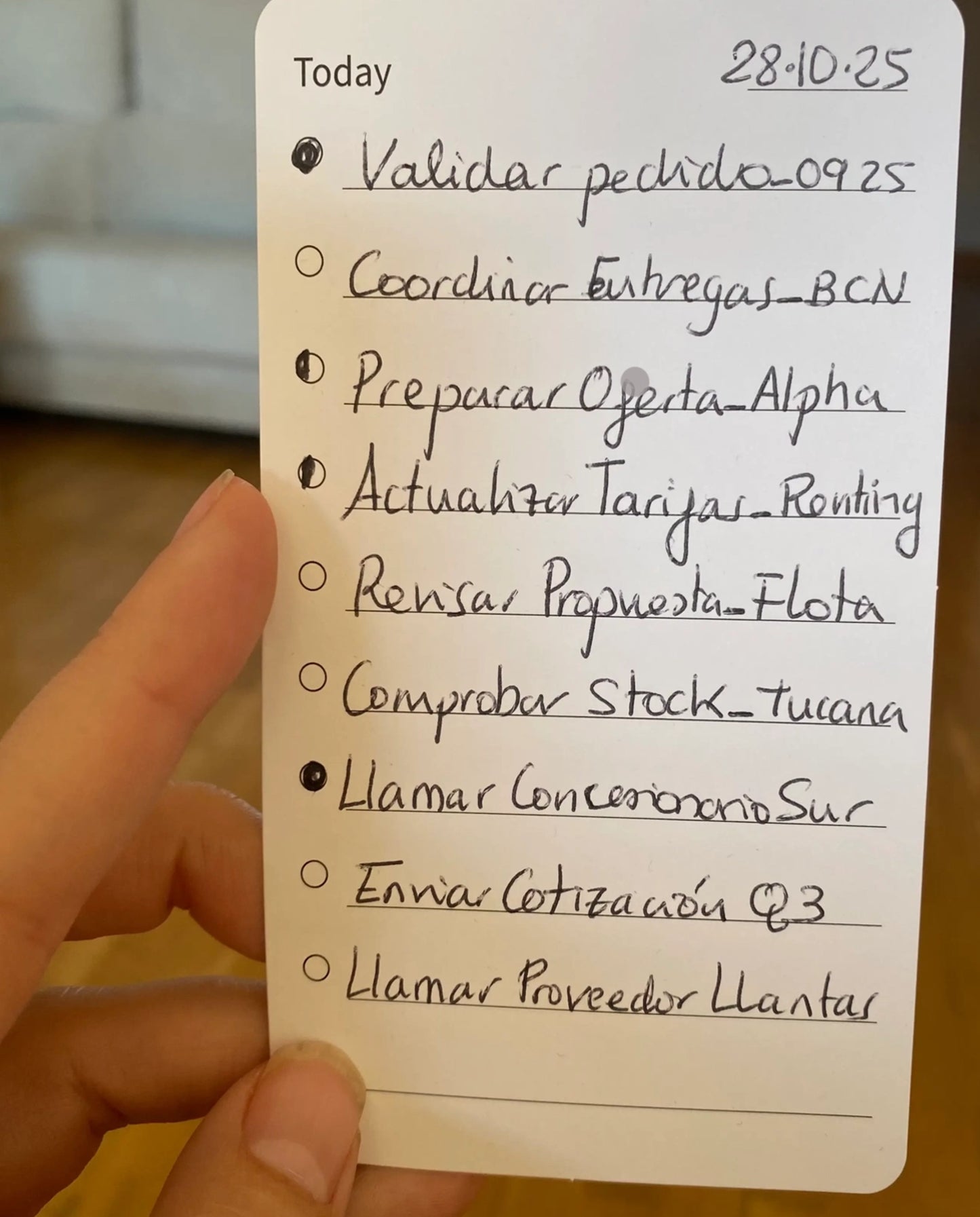 Axis¹⁰ Organiza tu Día